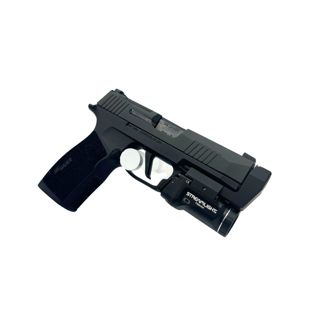 Light-Mounted Compensator for Sig Sauer P365 XMACRO Pistols