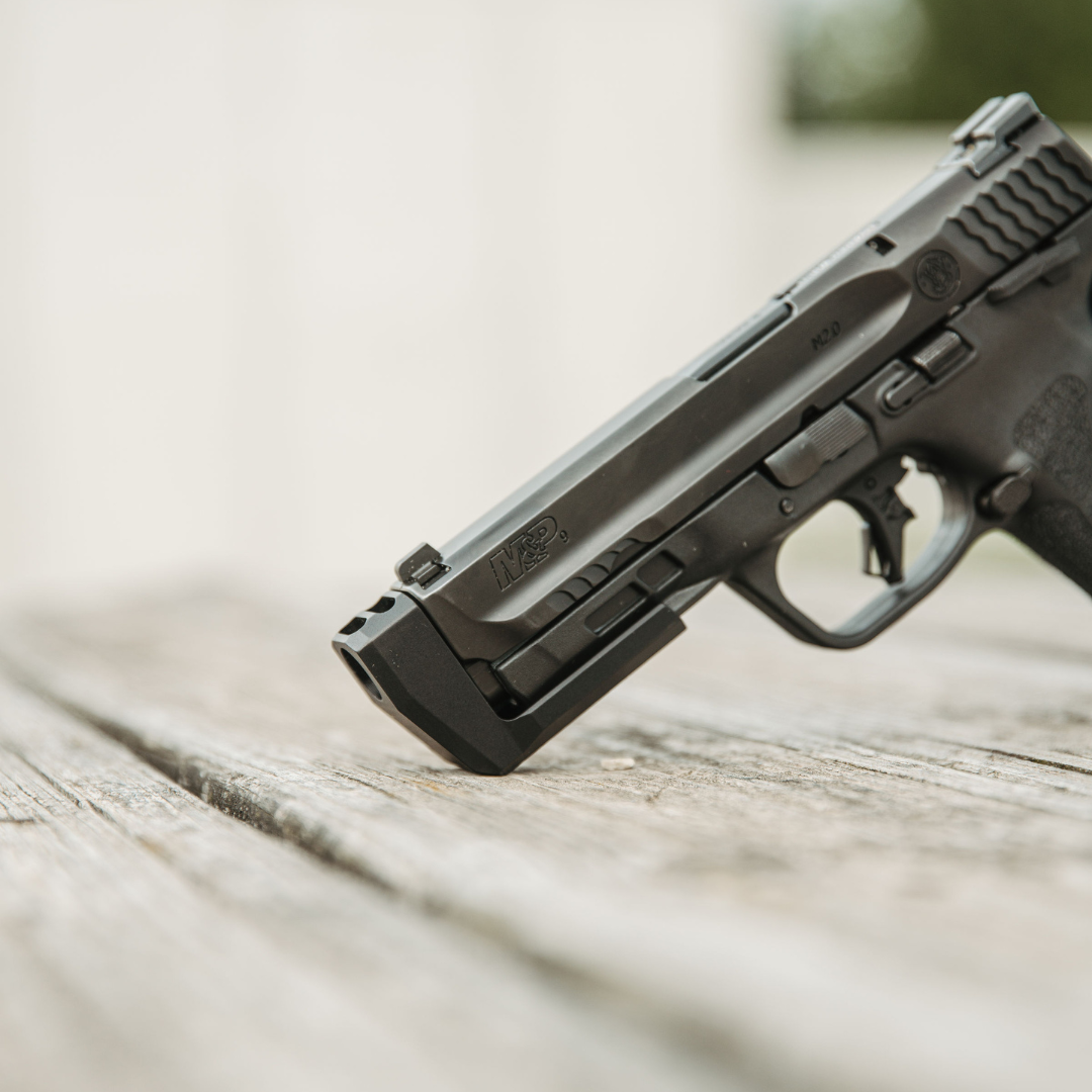 Rail-Mounted Compensator for Smith & Wesson M&P 2.0 4.25" Pistols