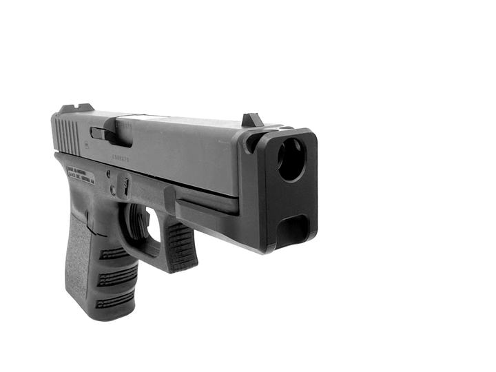 Glock 19 Rail-Mounted Compensator